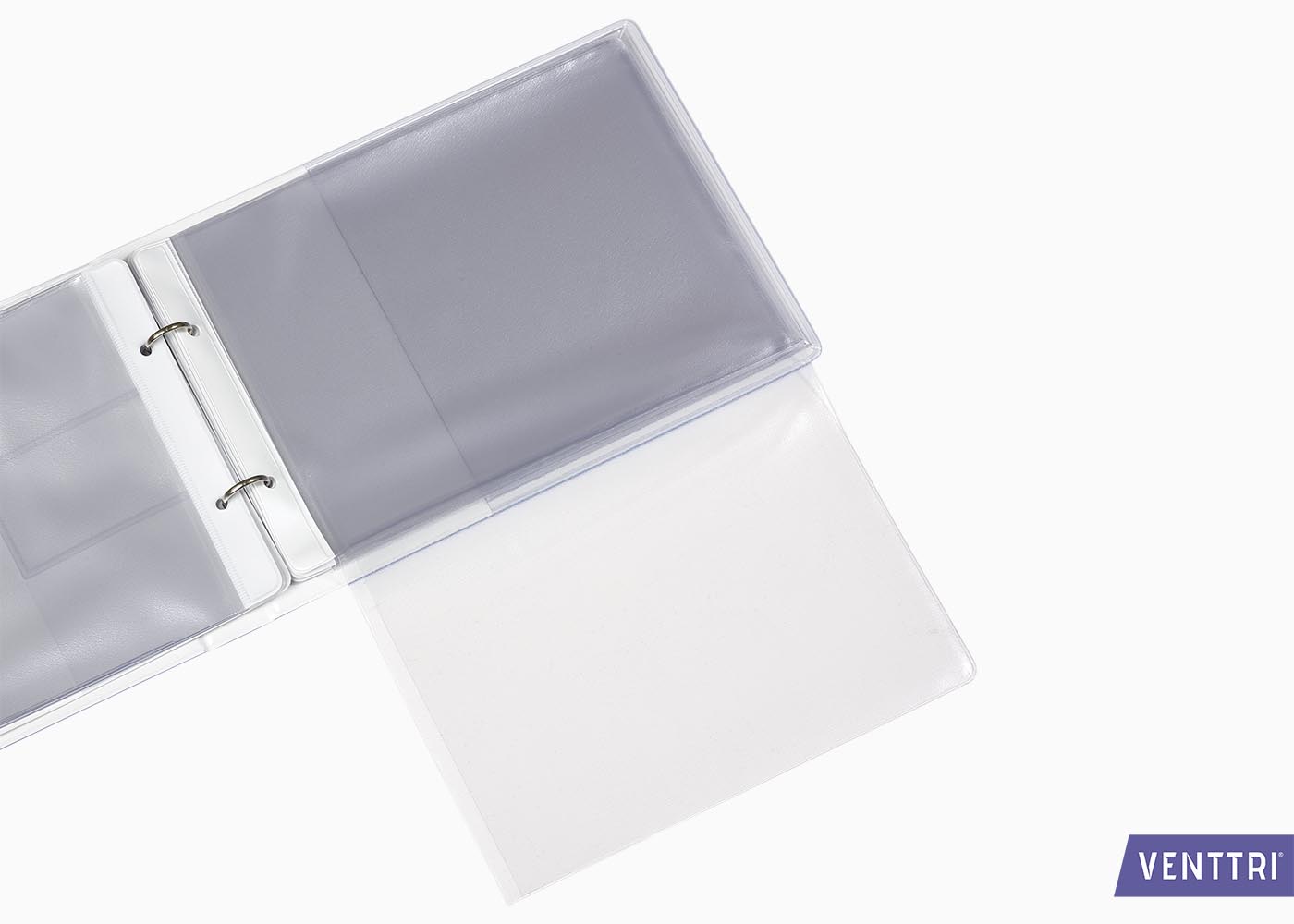 Driver's folder with plastic sleeves - Venttri